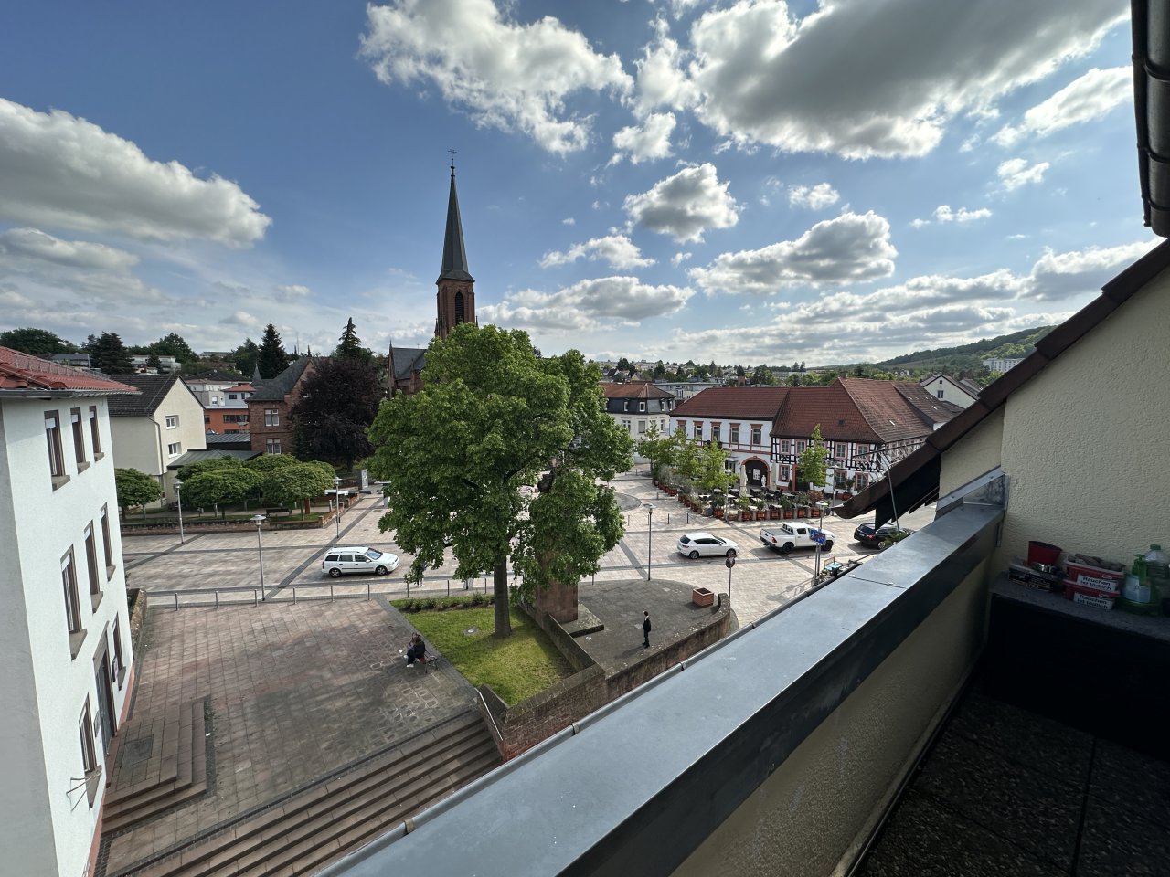 Balkon-Blick