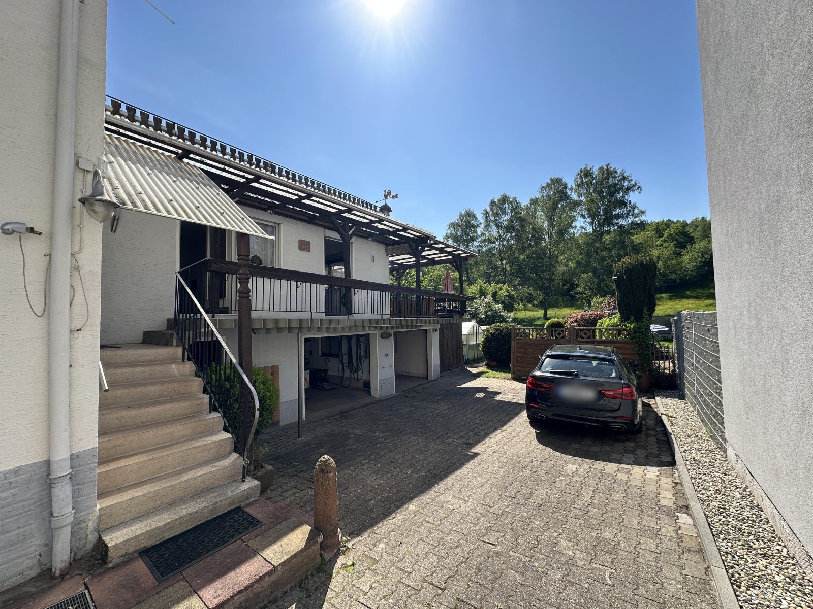 Ansicht-Hof