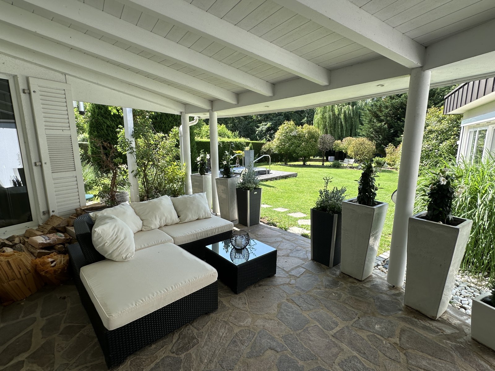 Terrasse-Sitzecke