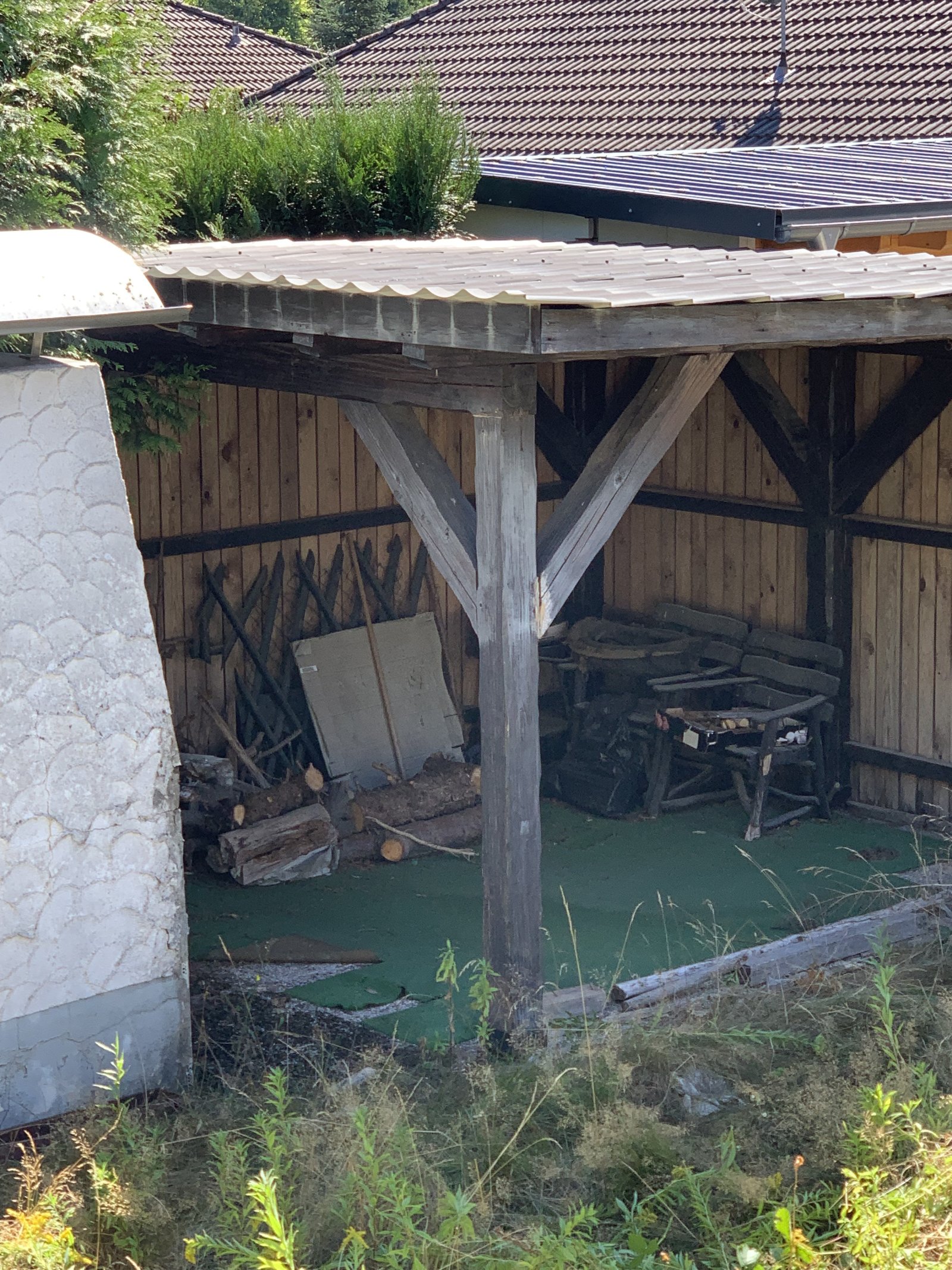 Garten-Grillecke