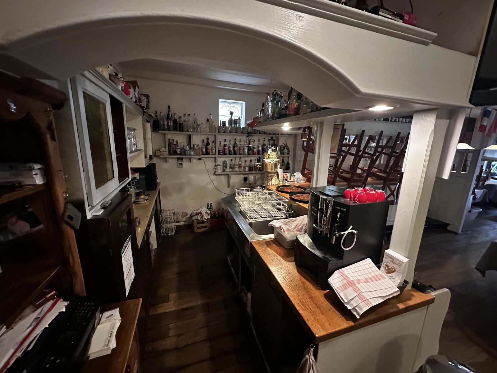 Gaststätte-Theke
