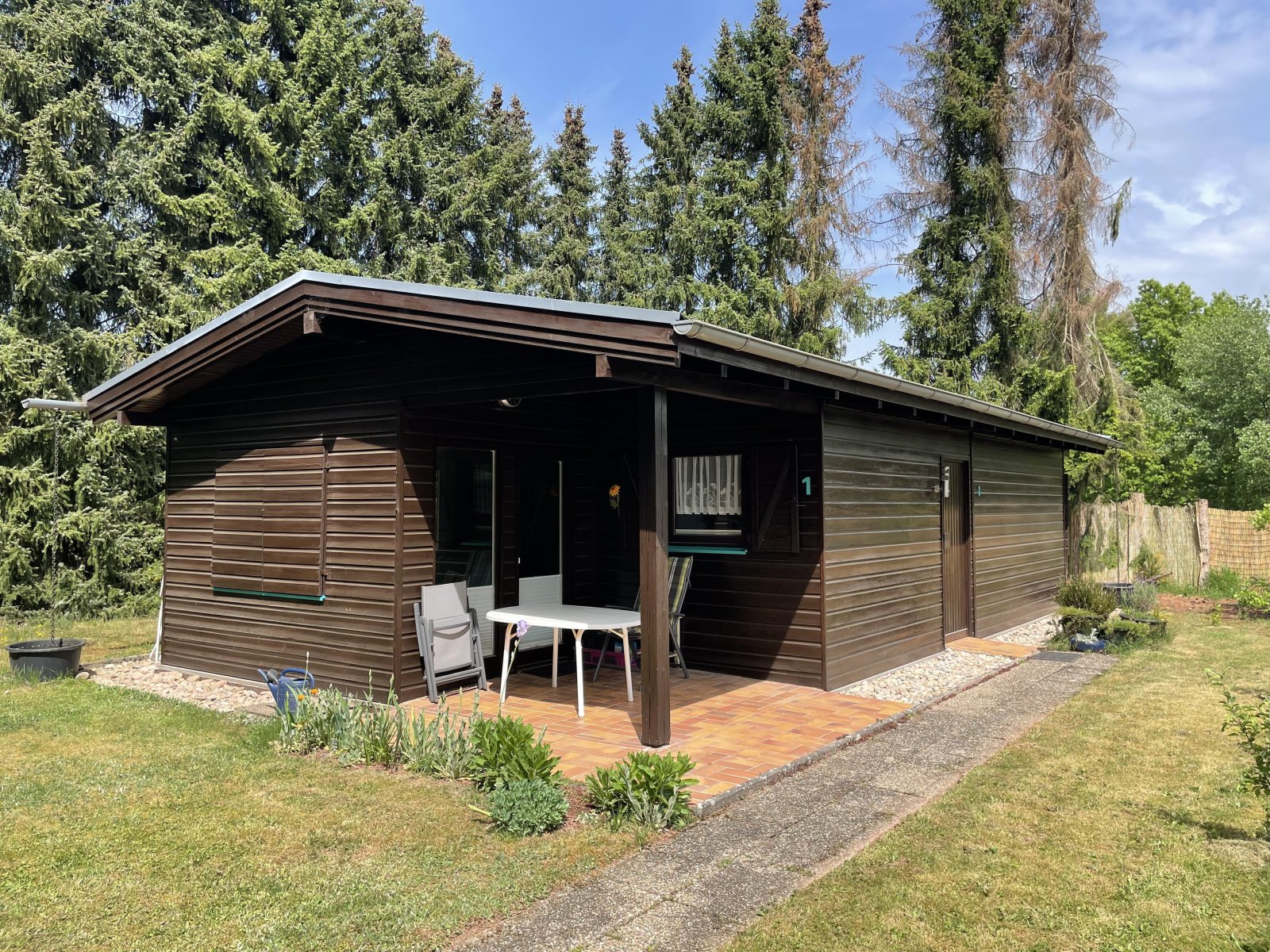 Ferienhaus+Terrasse
