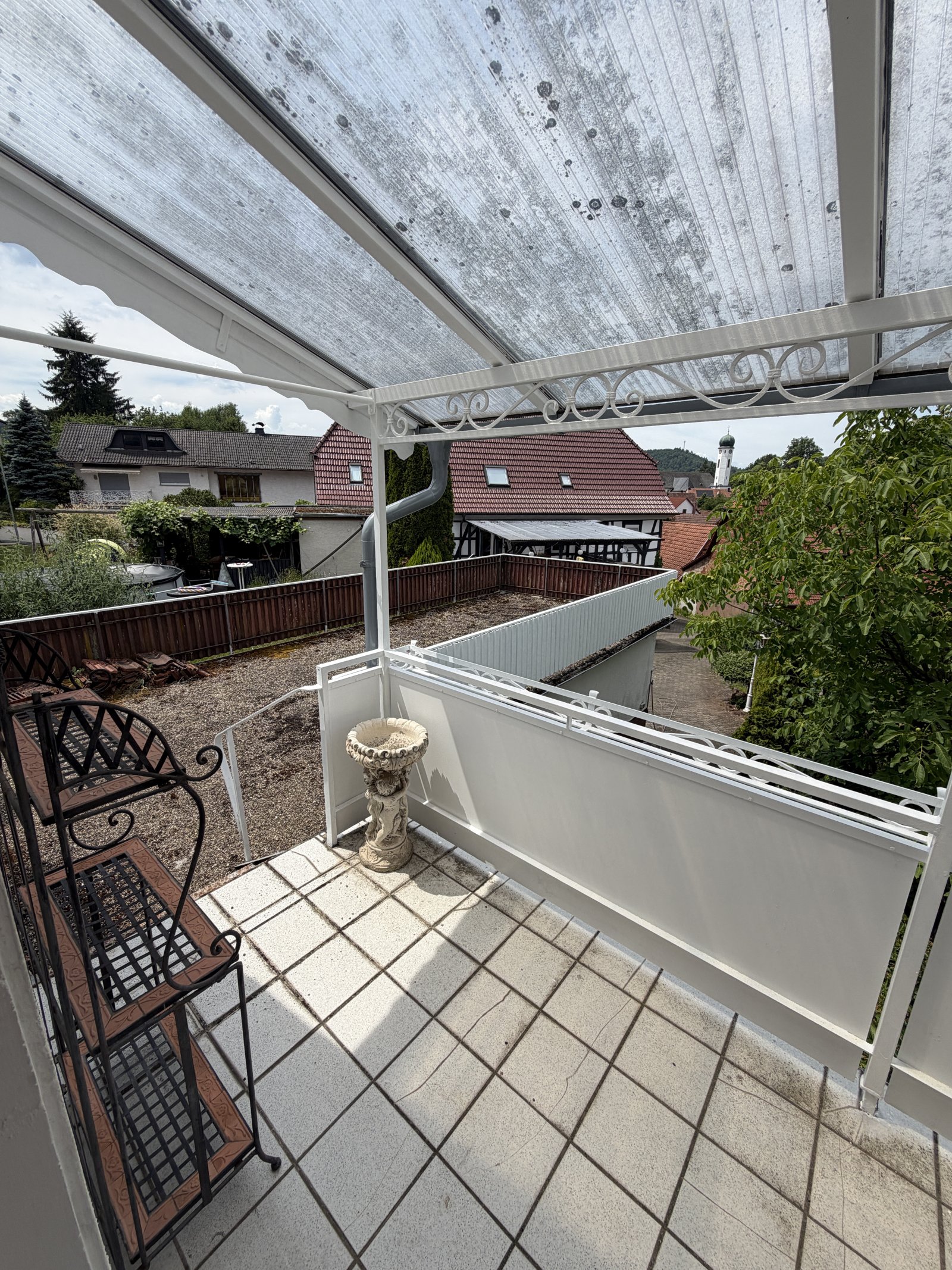 DG-Balkon und Terrasse
