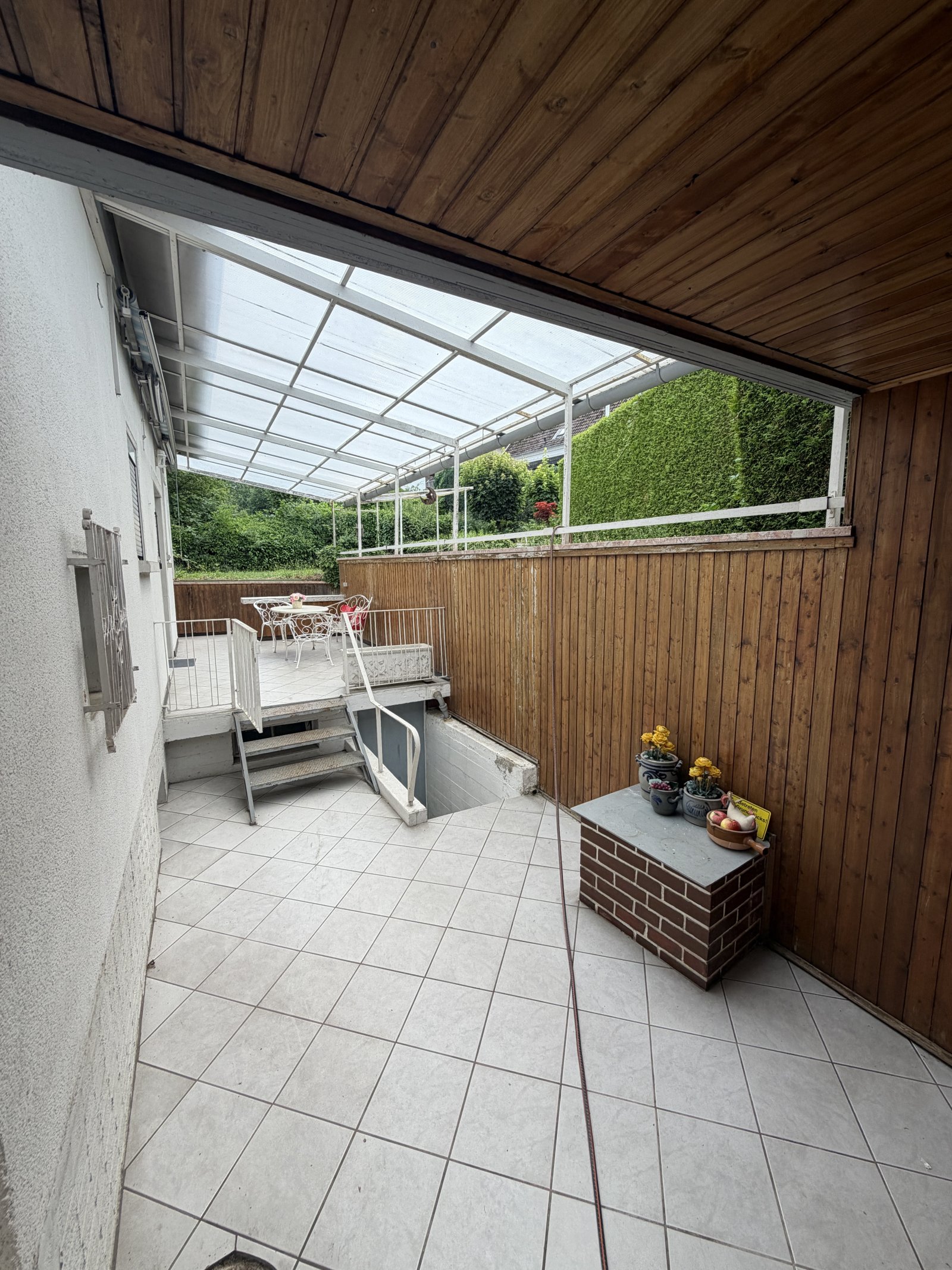 ueberdachte Terrasse
